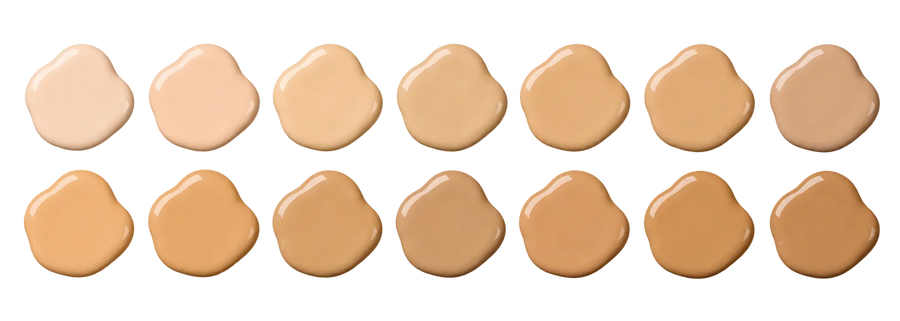 Skin tones the foundation works for